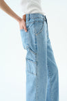 AELLA POCKET DENIM PANTS Jeans OEA ARCHIVE