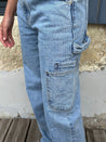 AELLA POCKET DENIM PANTS Jeans OEA ARCHIVE