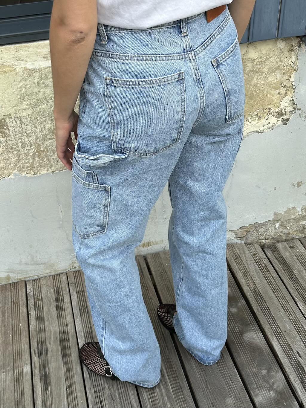 AELLA POCKET DENIM PANTS Jeans OEA ARCHIVE