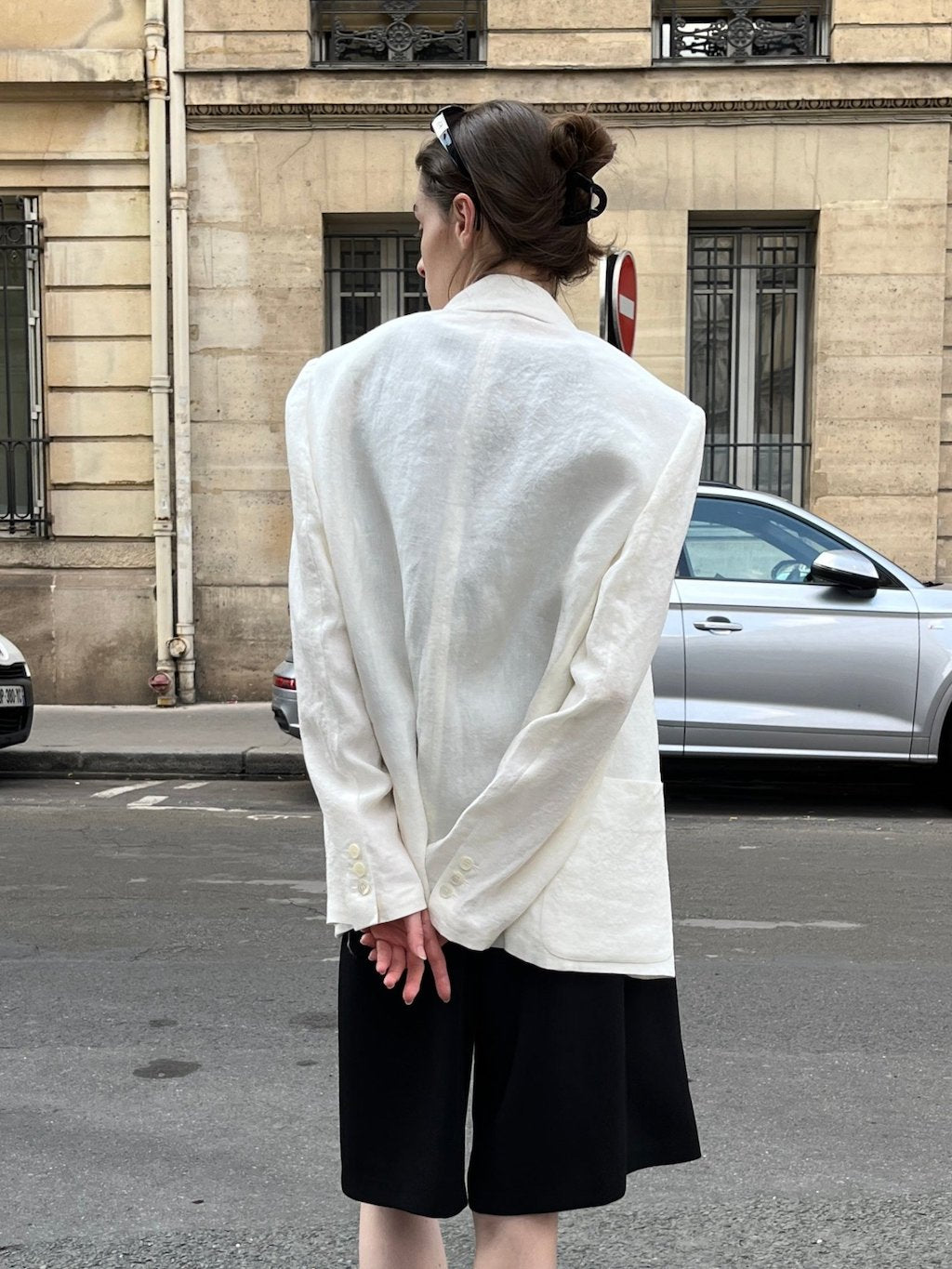 ARIANA LINEN BLAZER Blazer OEA ARCHIVE