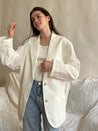 BELLA OVERSIZED JACKET Blazer OEA ARCHIVE