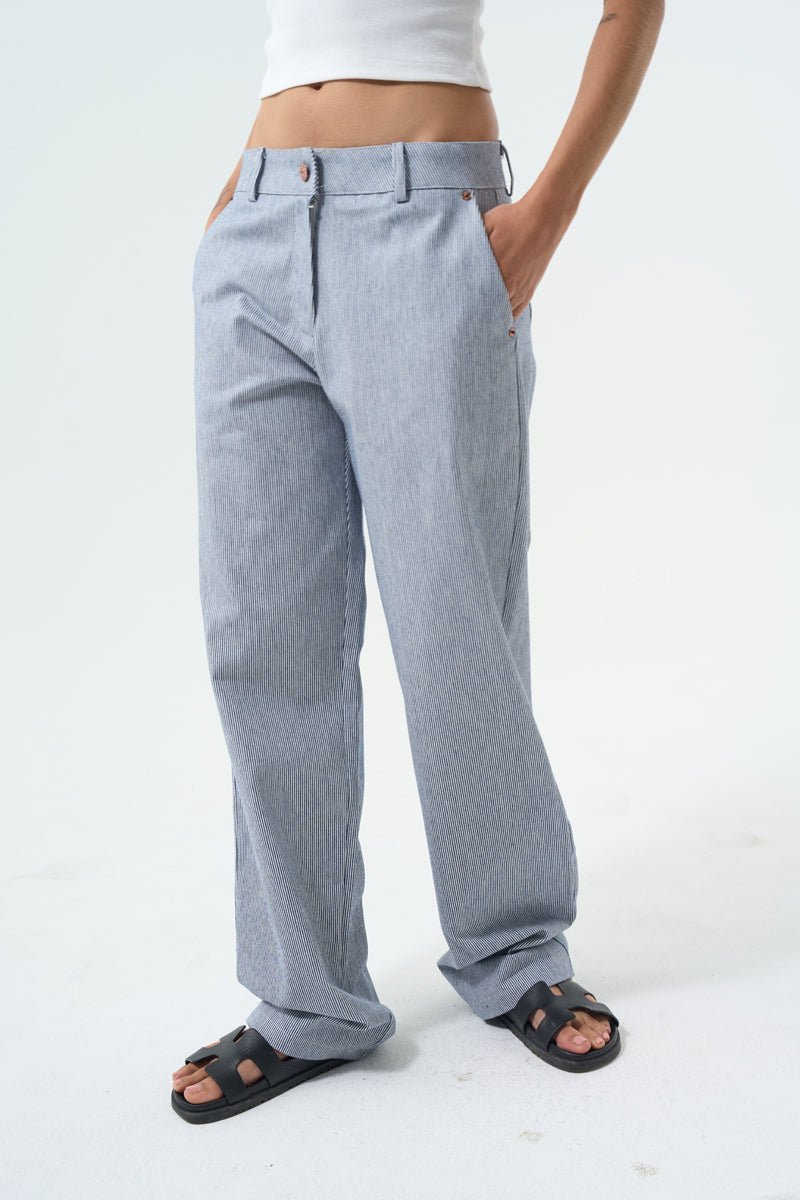 CARRIE STRIPED PANTS Pants OEA ARCHIVE