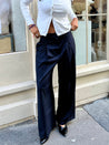 ESME PINSTRIPED WIDE PANTS Pants OEA PARIS