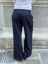 ESME PINSTRIPED WIDE PANTS Pants OEA PARIS