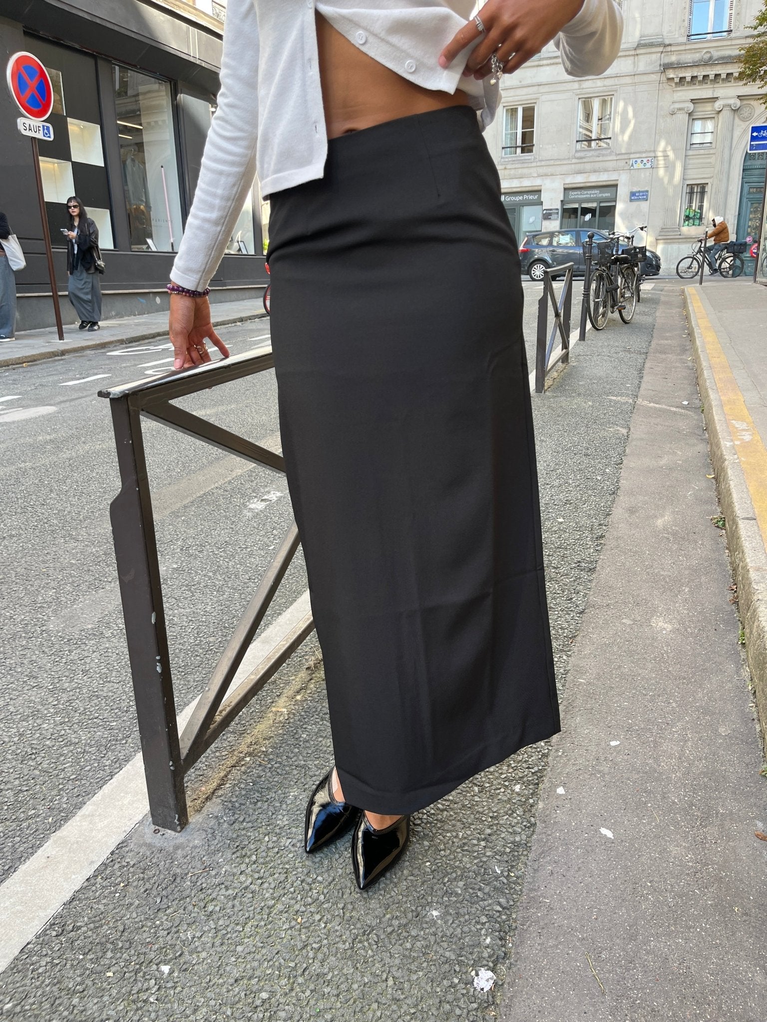 INES SLIT LONG SKIRT Skirts OEA PARIS