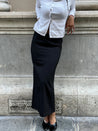 INES SLIT LONG SKIRT Skirts OEA PARIS