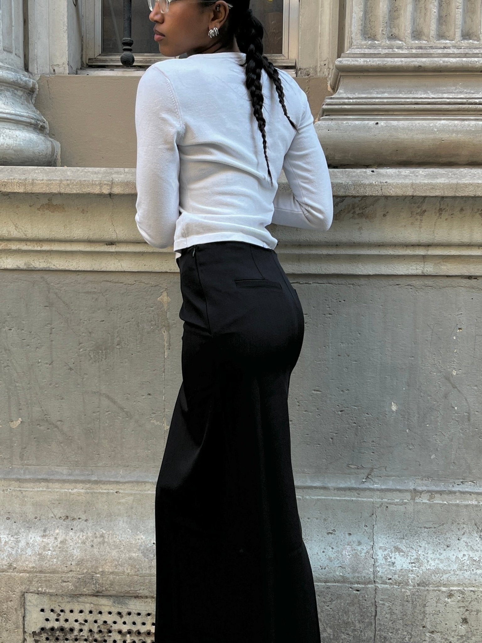 INES SLIT LONG SKIRT Skirts OEA PARIS