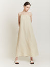 LIZ TORINO LINEN DRESS Dress OEA ARCHIVE