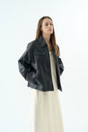 MARTI LEATHER JACKET Jackets OEA ARCHIVE