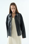 MARTI LEATHER JACKET Jackets OEA ARCHIVE
