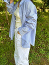 POLINA POPLIN STRIPED SHIRT tops OEA ARCHIVE